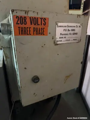 Used CUMBERLAND 284 GRAN 3 Granulators Illinois US | Aaron Equipment #1348384
