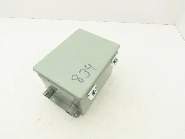 Hoffman  A8066CH Electrical Enclosure 8x6x6" Continuous Hinged With Backplate