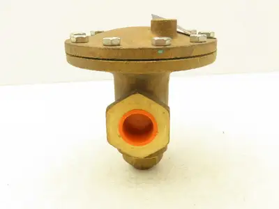 Cash Valve D53 Valve Brass 1" NPT Pilot Operated Max Working Press 250PSI N/O