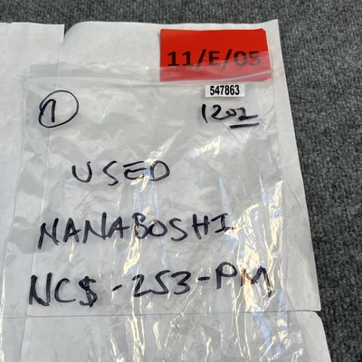 Used NANABOSHI NCS253PM Bus Bars & Plugs California US | Davliegogo LLC #1706916