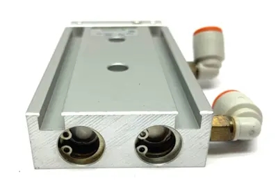 CXSM10-25 | SMC  Dual Rod Guided Pneumatic Cylinder 10mm Bore 25mm Stroke - Used