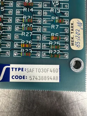 Abb SAFT-030-F460 / SAFT030F460 Placa de Circuito (3E-45)