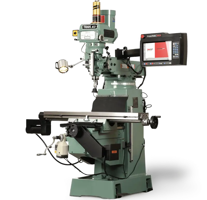 New TRAK K3KMX CNC Toolroom Knee Mills
