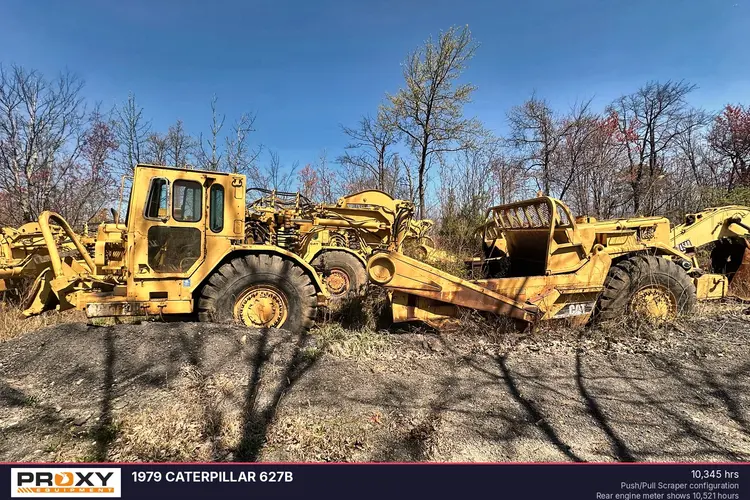 Used 1979 CATERPILLAR 627B Scrapers Pennsylvania US | Proxy Equipment #1378185