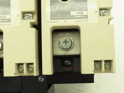 Mitsubishi US-K120 TE 120A Solid State Contactors (3) Units On Heat Sink w Fan