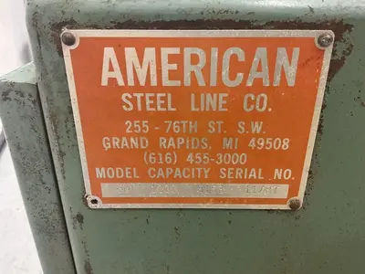 USED AMERICAN STEEL LINE 60