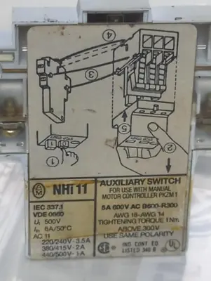 USED MOELLER NHI11