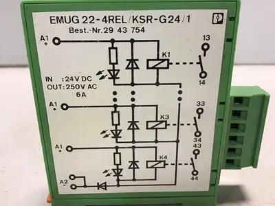 USED PHOENIX CONTACT EMUG22-4REL/KSR-G24/1