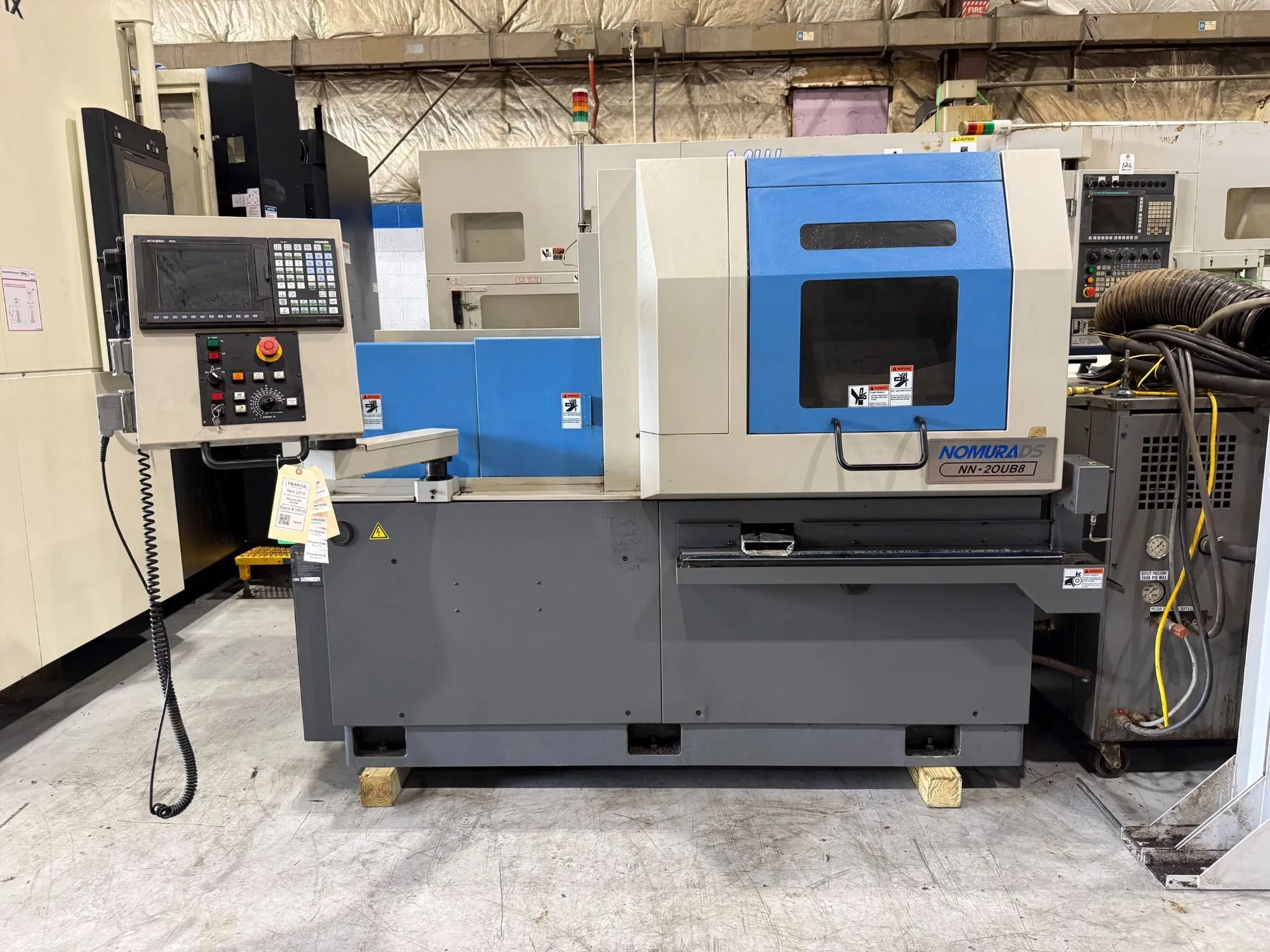Used 2015 NOMURA DS NN-20UB8 CNC Lathes Michigan US | Westbrook Engineering #1323025