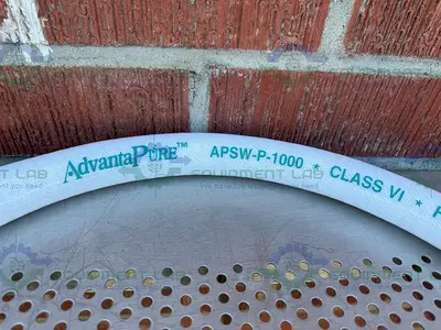USED ADVANTA PURE APSW-P-1000 CLASS VI 72" SILICONE HOSE W/ 1" SANITARY FITTING