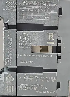 Bussmann OPM-1038RSW Fuse Block - Class CC - 30A - 3 Pole (BIN3.4.4)