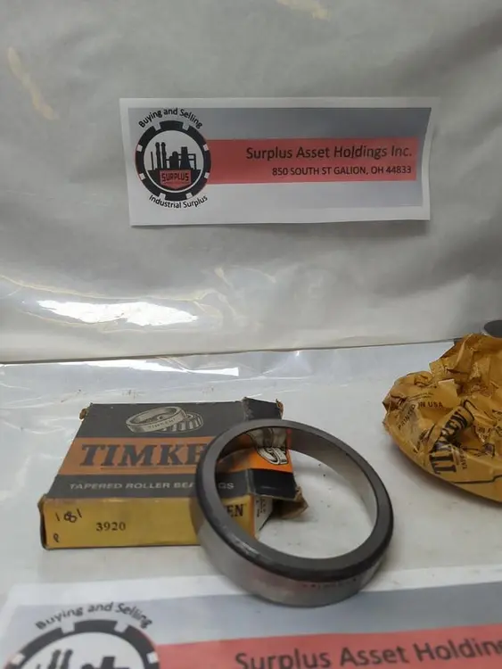 New | in-Stock TIMKEN 3920 Bearings | Surplus Asset Holdings #1195772
