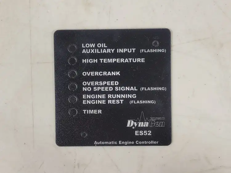 Used DYNAGEN ES52-0000-12-A-08-LS-29970 Misc Electrical & Power Parts British Columbia CA | Lenmark #251854