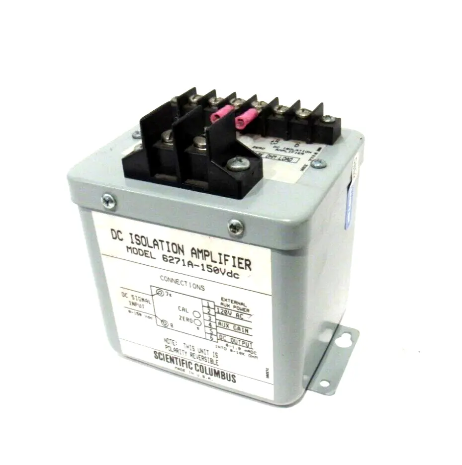 NEW AMETEK SCIENTIFIC COLUMBUS 6271A DC ISOLATON AMPLIFIER 6271A-150VDC