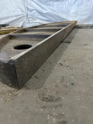 120" BROWN & SHARPE SE-120 STRAIGHT EDGE. STOCK # 0101323