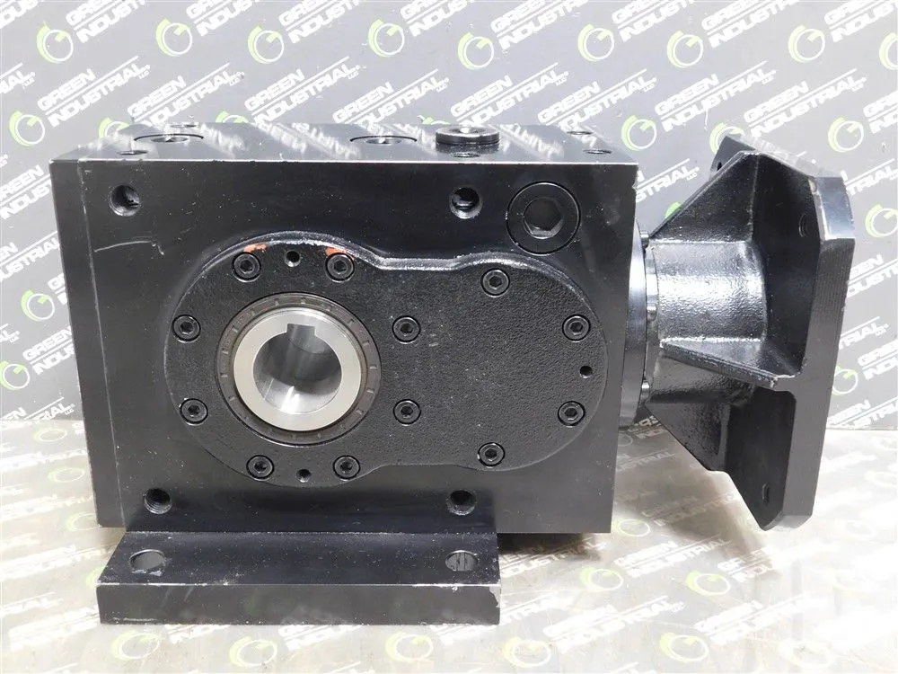 MS-Graessner KS35FH TwinGear Helical Bevel Gearbox 14:1 Ratio 1235FH000033 Used