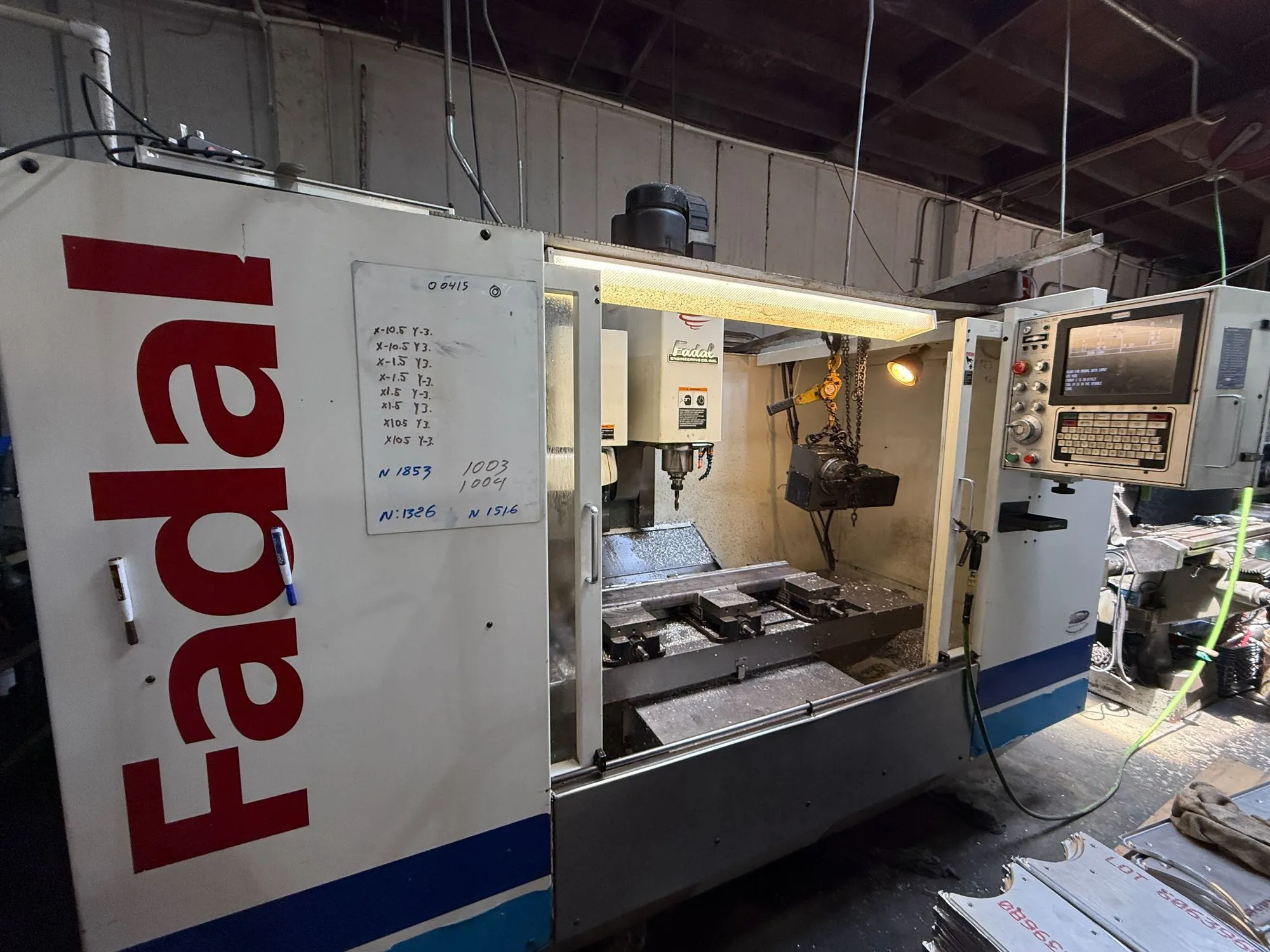USED FADAL VMC-4020HT
