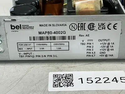 USED BEL MAP80-4002G