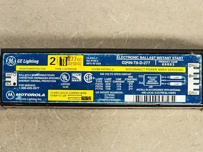 USED GE LIGHTING G2-IN-T8-D-277