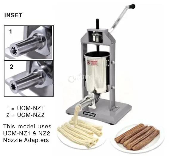 STAINLESS STEEL CHURRO MAKERS AND FILLERS - SEVERAL TYPES
