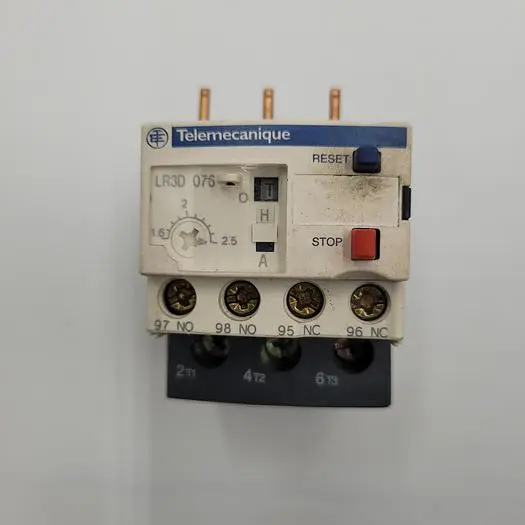 Used TELEMECANIQUE TELEMECANIQUE LR3D076 1.6 - 2.5 AMP Misc Electrical & Power Parts | ND Industrial Surplus #1222226