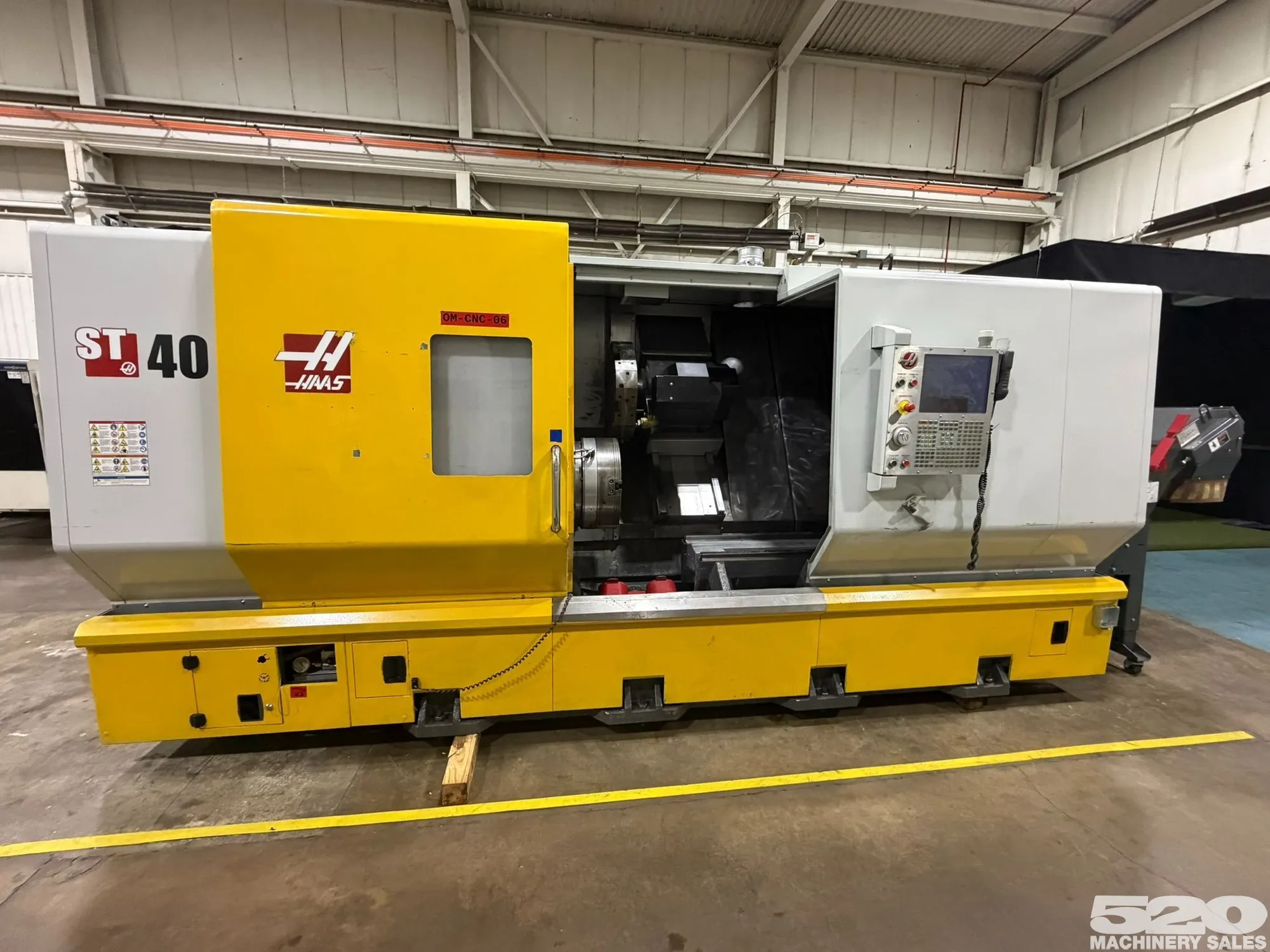2012 HAAS ST-40TM CNC Turning Center W/ Programmable Tailstock, "Big Bore" Option and Live Tooling