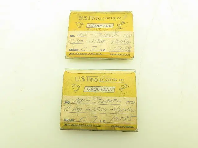 US Tool Groovall AD-576907-STD Carbide Insert Grade C7   Lot of 10pcs