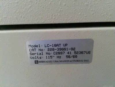 Shimadzu SIL-10 VP HPLC Auto Injector, Liquid Chromographer, UV-VIS System