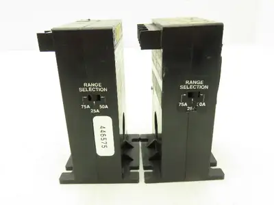 Instrument Transformers PCL 75 Current Transducer 120VAC 75A Lot of 2