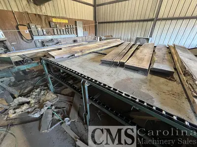 USED NEWMAN M712 4-SIDED PLANER MILL WITH INFEED DECK