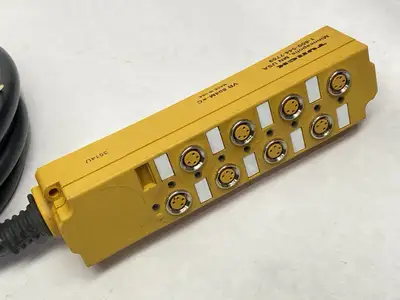 USED TURCK DISTRIBUTION BOX 8-PORT M8 4-PIN 3514U
