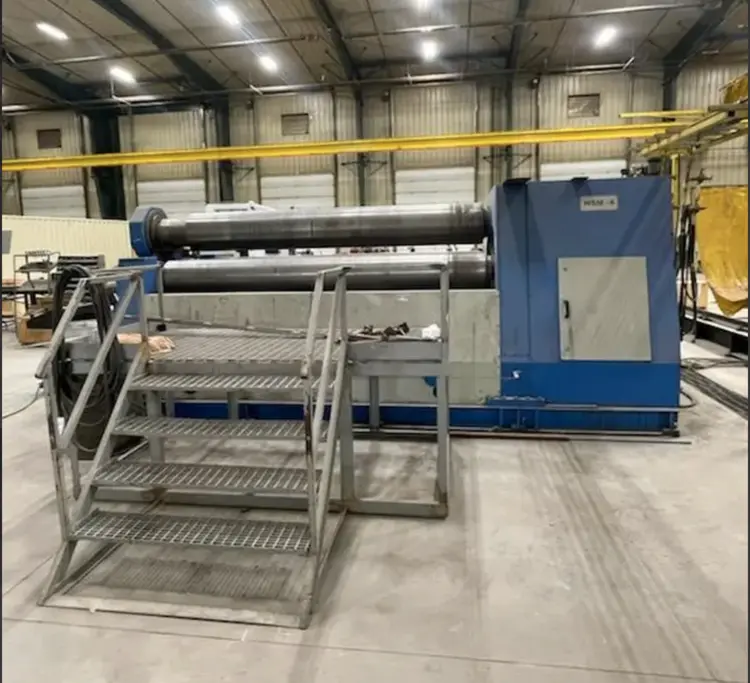 Used 2008 BIRLIK HSM-4 Plate Bending Rolls including Pinch Utah US | Bud's Equipment Sales #788670