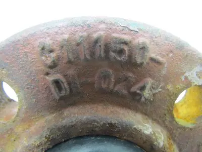 1-1/2x16" Flex Hose Teflon Helical Flared Thru Flanged 150# Ductile Iron Ends
