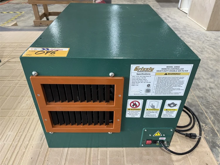 Used 2020 GRIZZLY G9956 Air Filtration Units Florida US | MachineryMax #1345099