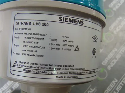 Siemens 7ML5731-1AG12-1CA0Z SITRANS LVS 200 Vibrating Level Switch 457mm New