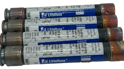 NEW LITTELFUSE FLSR 6 ID 600V FUSE CLASS RK5 LOT OF 4