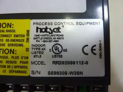 USED HOTSET RR202086112-0