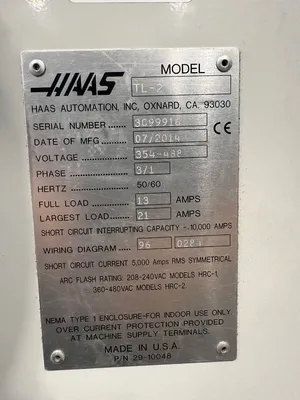 2014 HAAS TL-2 CNC Lathes | GMT (16)