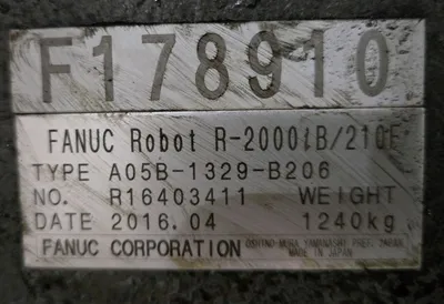Used 2016 FANUC R-2000IB/210F + R30IB Robots Michigan US | iGAM Industrial Marketplace #1144183