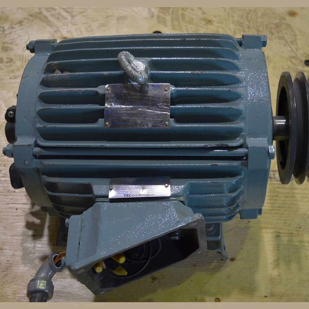 Teco Westinghouse 10 HP Motor