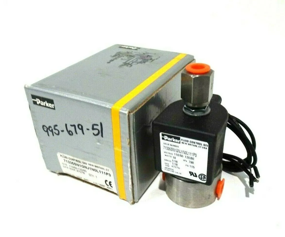 NEW PARKER 71335SN1GNJ1N0L111P3 SOLENOID VALVE