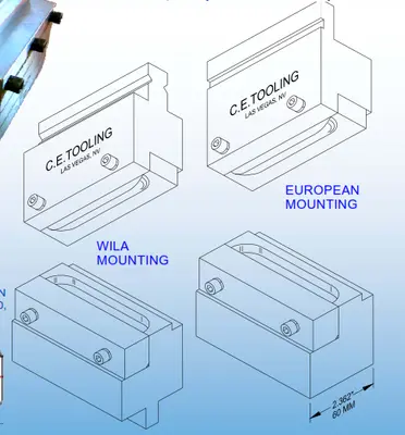 2025 CE TOOLING EUROPEAN, AMERICAN OR WILLA STYLE LOUVERS Press Brake Tooling | Punch Press and Shear (2)