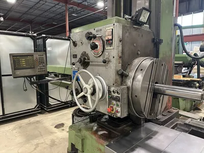 1994 TOS VARNSDORF W100A Boring Mills, BORING MILL, HORZ, TABLE TYPE | Walker Machinery Ltd. (5)