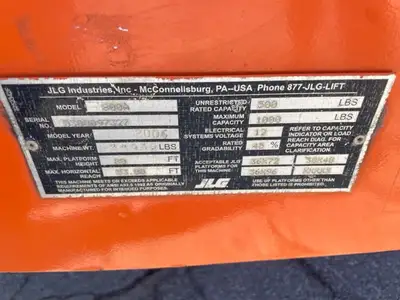 Used 2006 JLG 800A Telescopic Boom Lifts New York US | United Lift #1446848