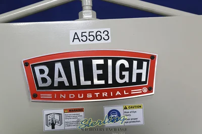 New | in-Stock BAILEIGH BB-4814 Box & Pan Brakes including Finger California US | Sterling Machinery Exchange #1465668