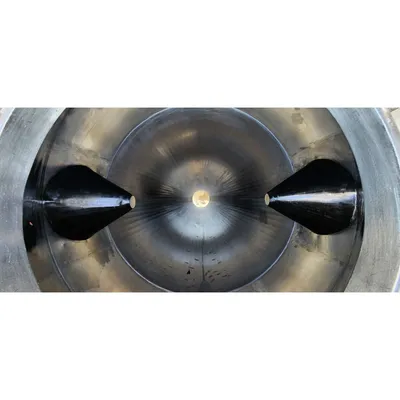 Used Stainless Steel Double Cone Blender - 150 cubic foot