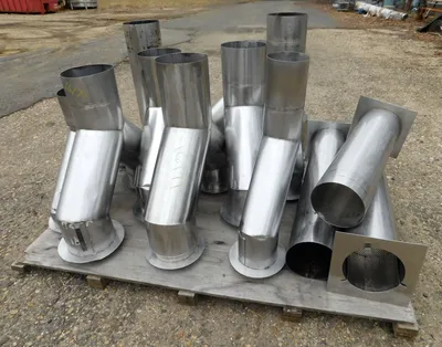 USED STAINLESS STEEL DUCTING 10" DUCT