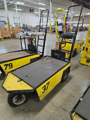 24 VOLT EZ-GO MODEL XI-640 TEXTRON CHASER/TUGGER CART #37: YOBRO #24640