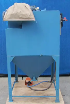 Process Systems Sand Blast Blasting Cabinet with Dust Bag Collector New Gloves