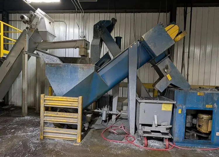 Used INTER-SOURCE 35527D Chip Processing Systems Illinois US | Graff-Pinkert #141707
